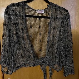 Size small, black with sequins